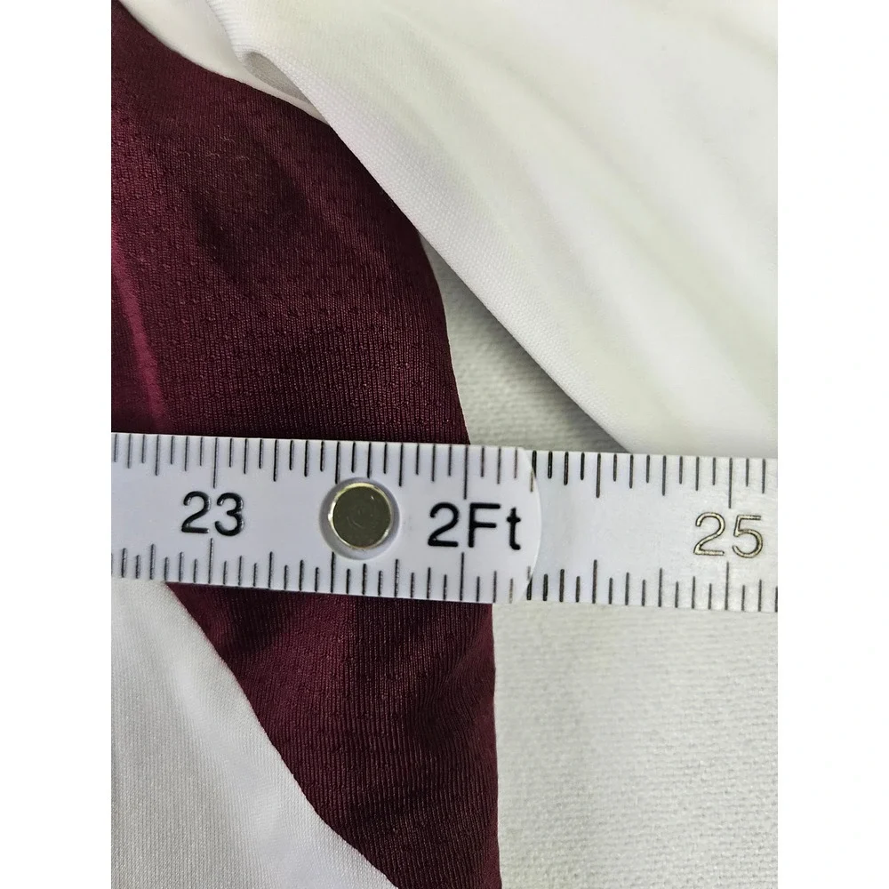 Adidas Mississippi State Bulldogs Polo Mens XL White Climalite Adizero 161903